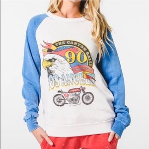 The Laundry Room Canyon valley raglan sweatshirt
